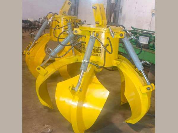 Hydraulic Scrap Grabber Machine